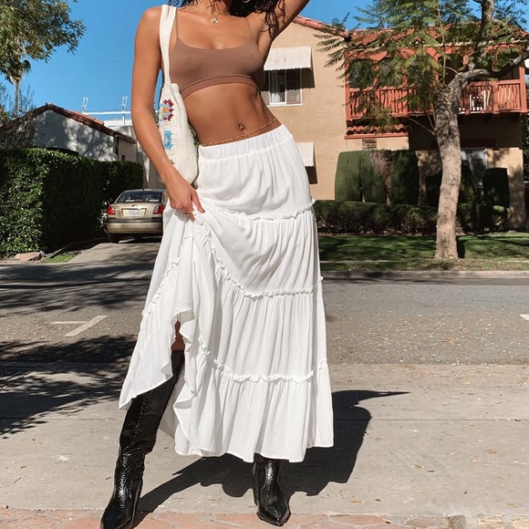 Princess Polly Miriah Maxi Skirt Low Impact - Picture 8 of 8